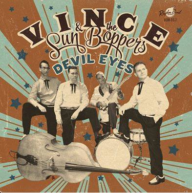 Vince And The Sun Boppers - Devils Eyes + 1 ( 33 rpm rec )